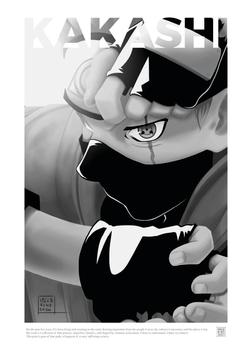 Geek Art - 3D Kakashi