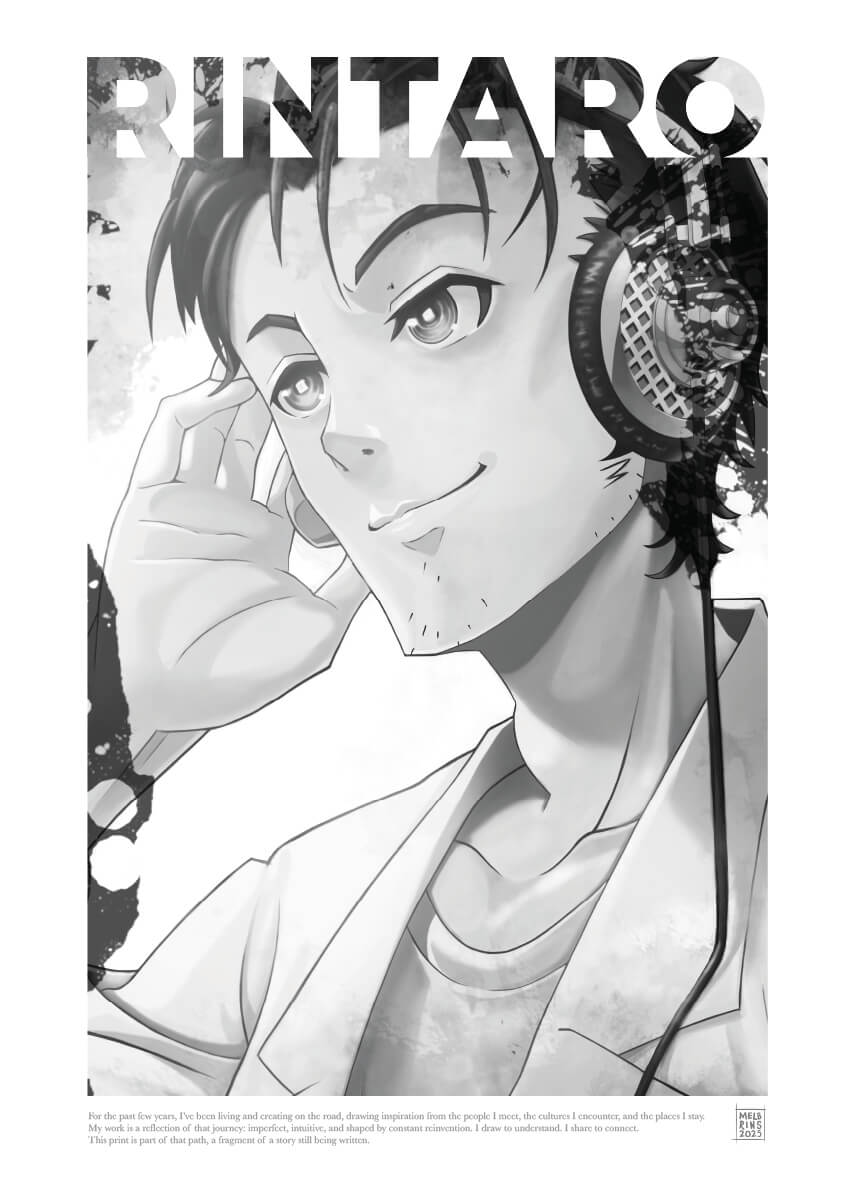 Geek Art - 3D Okabe Rintaro