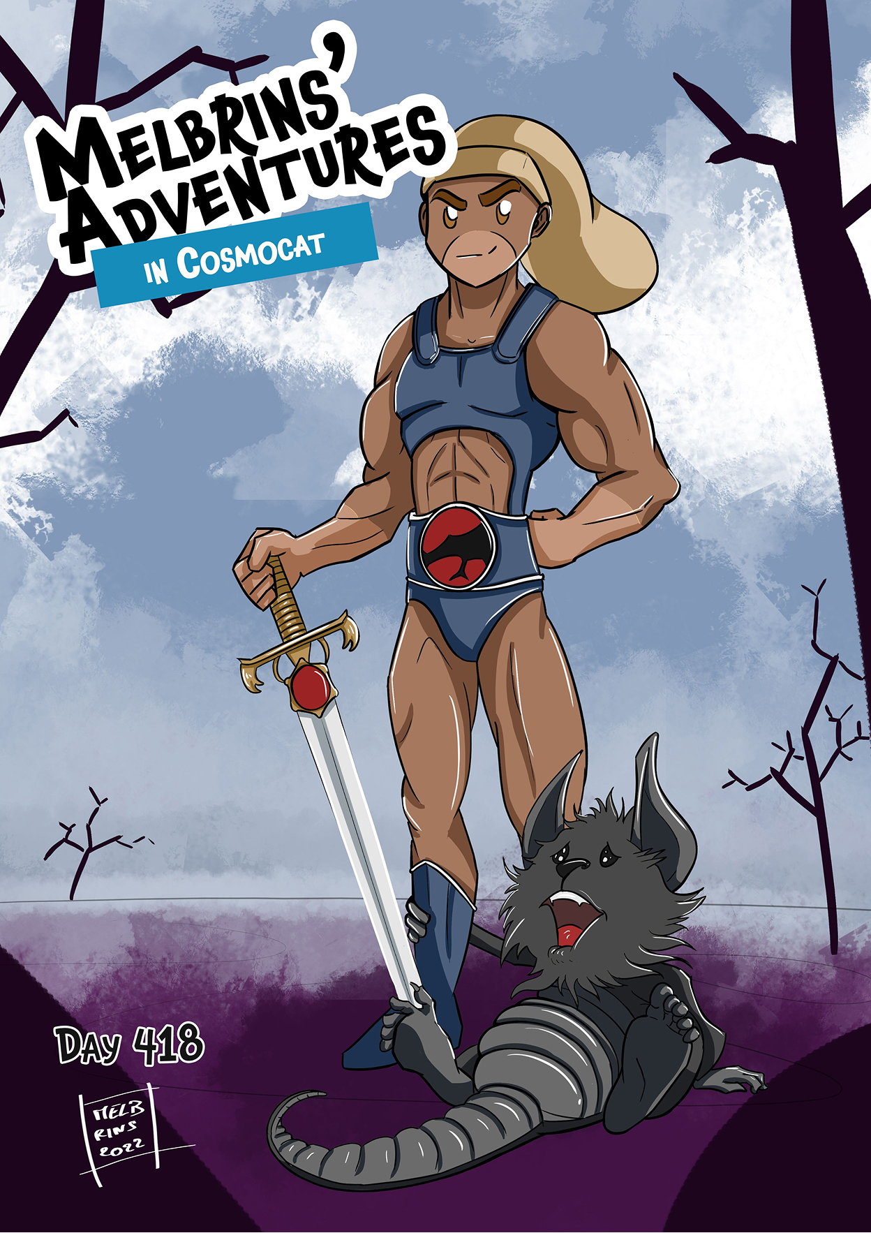Cover Day 418 by melbrins