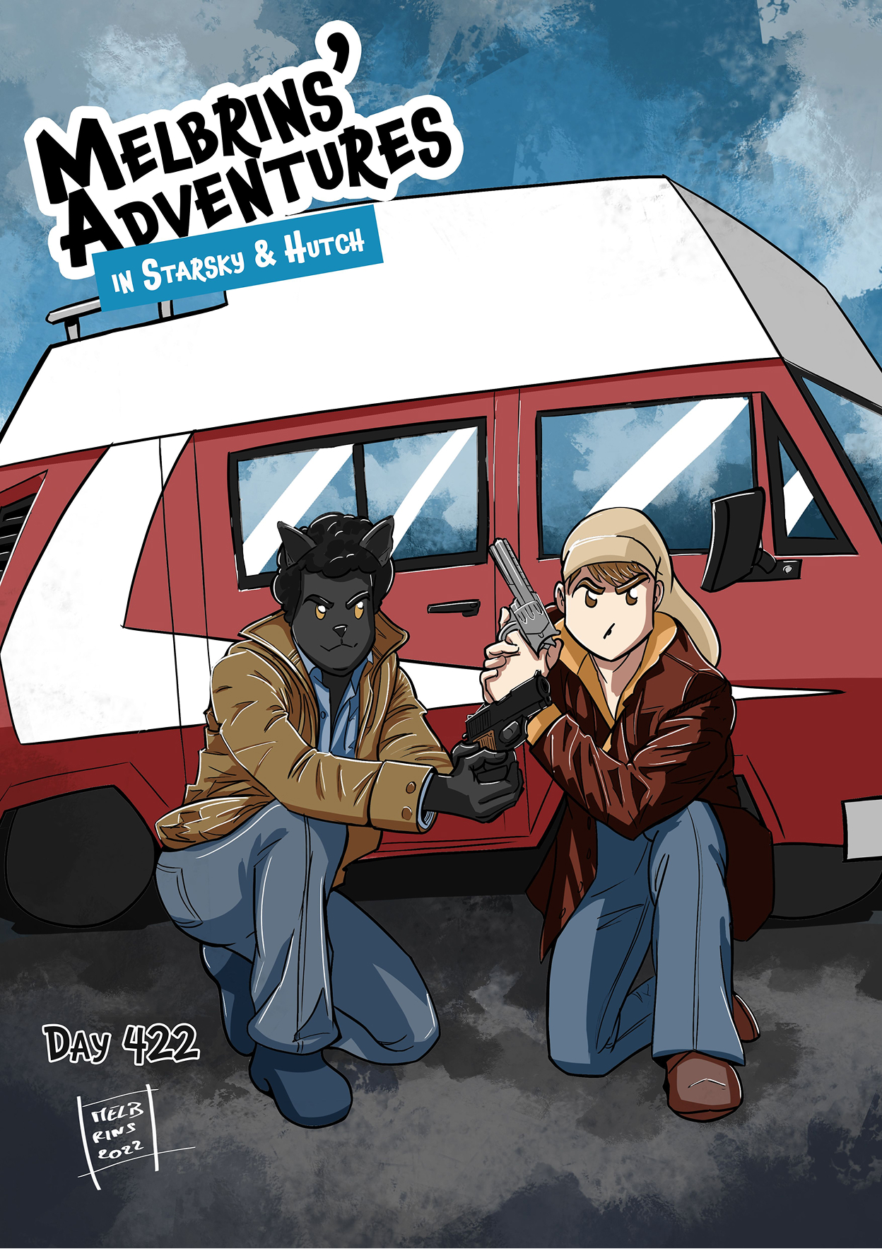 Cover Day 422 by melbrins
