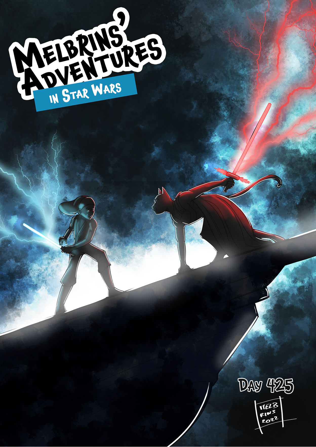 Cover Day 425 by melbrins