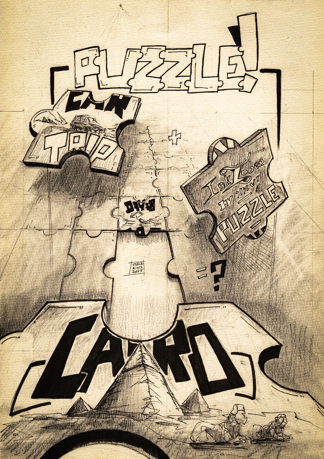 Inktober 2025 Day 26 - by Melbrins