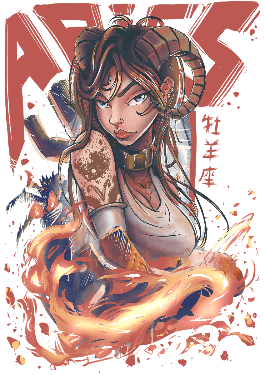 Zodiac Aries by melbrins
