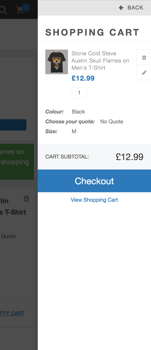 Merchmaker WWE Mobile Mini Cart
