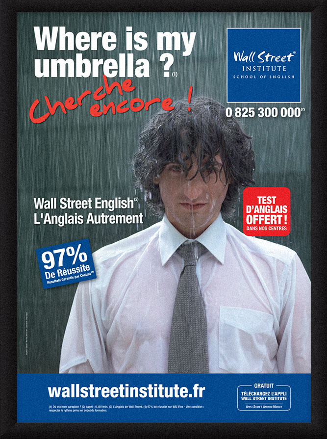 Where is my umbrella - Wall Street Institutes
