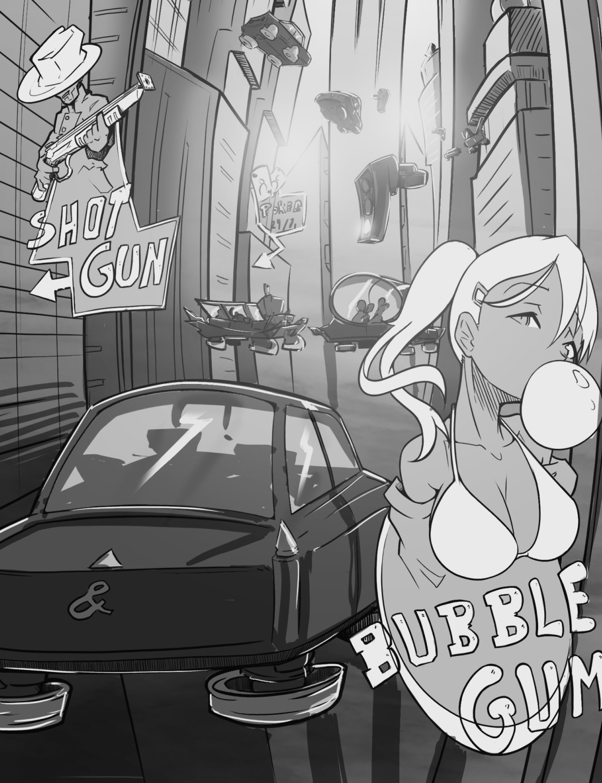 ShotGun And Bubblegum - Manga by melbrins