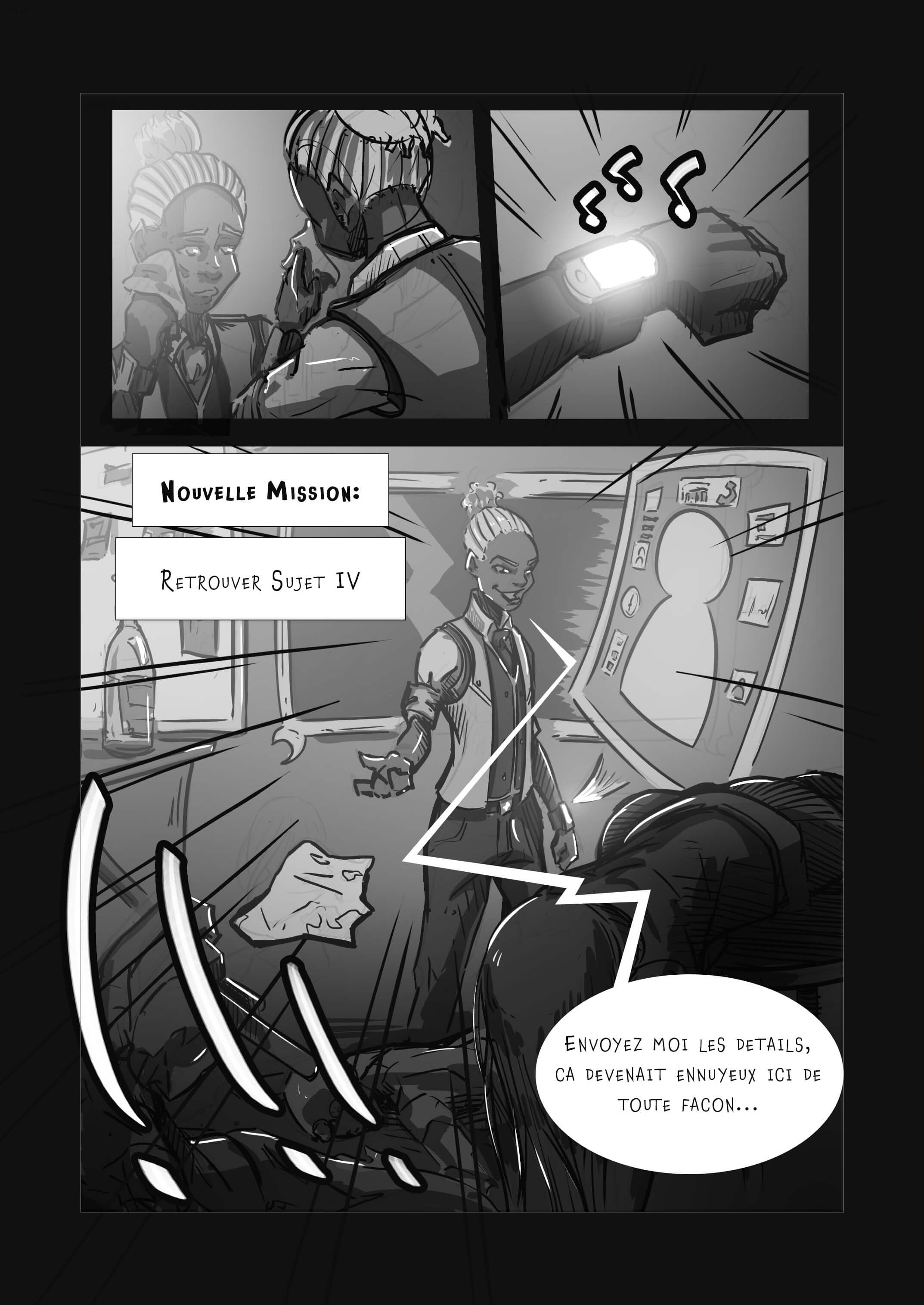 Cyberpunk Manga by melbrins