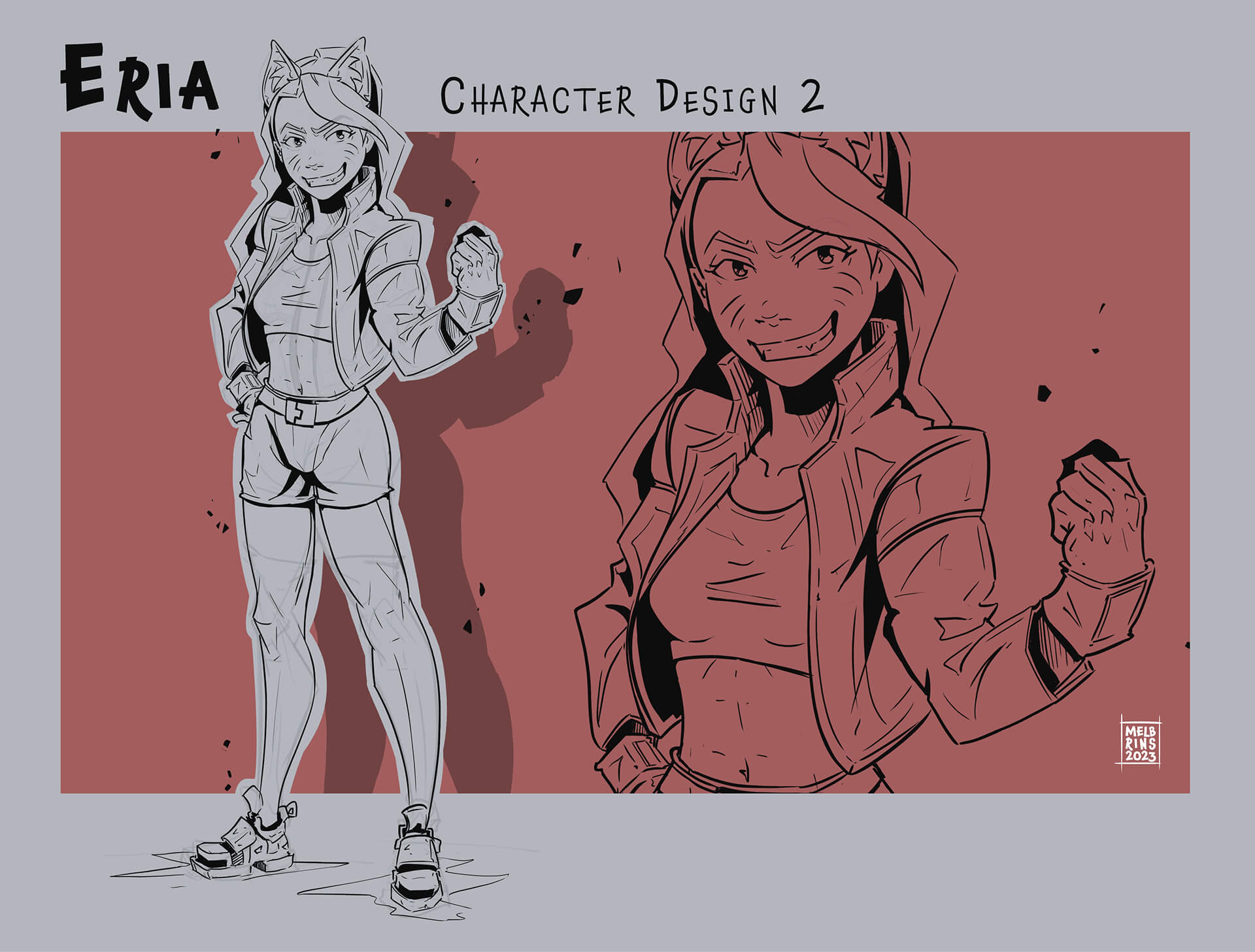 Cyberpunk Manga by melbrins